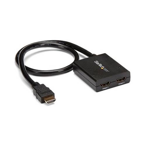 StarTech ST122HD4KU 2 port HDMI 1.4 splitter cable - USB powered - 4K30