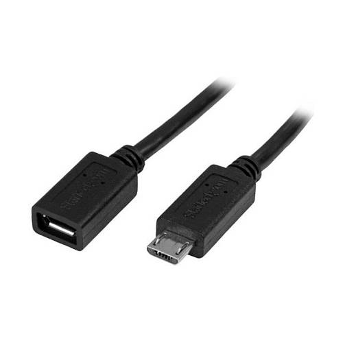 StarTech Micro-USB Extension Cable - M/F - 0.5m 20in