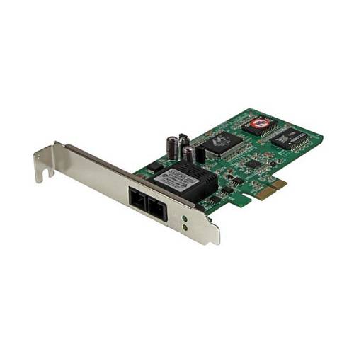 StarTech LWL / Glasfaser PCI Express Gigabit Netzwerkkarte - SC Fibre Channel Multimode NIC - 550m - PCIe GbE Fiber Network Card