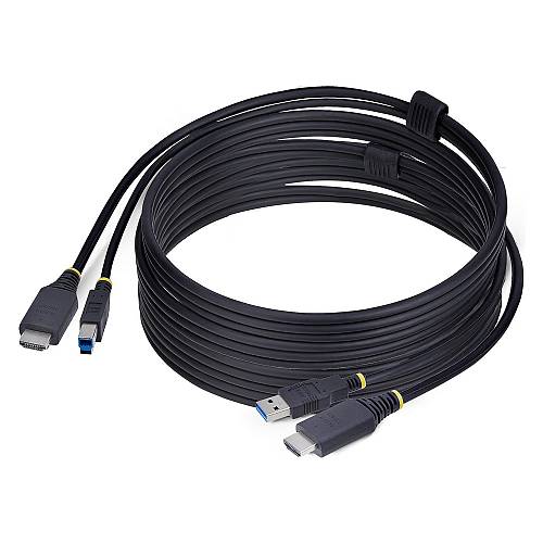 StarTech 10ft (3m) HDMI and USB 5Gbps KVM Cable - Tastatur- / Video- / Maus- (KVM-)