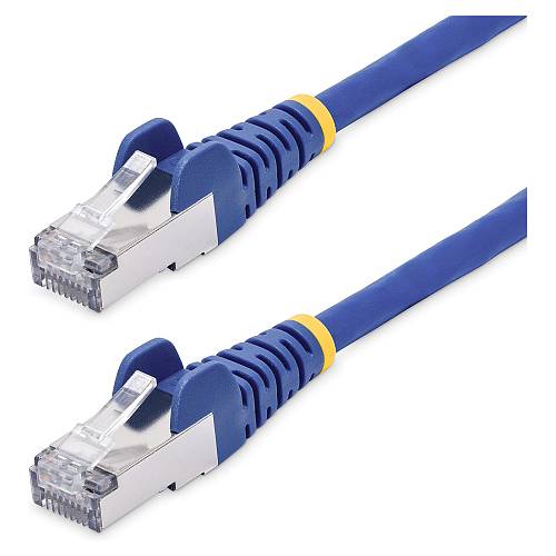 StarTech 1m Blaues CAT8 Netzwerkkabel Snagless RJ45 Patchkabel 25G/40G LAN Kabel 2000MHz 100W PoE++ S/FTP LSZH