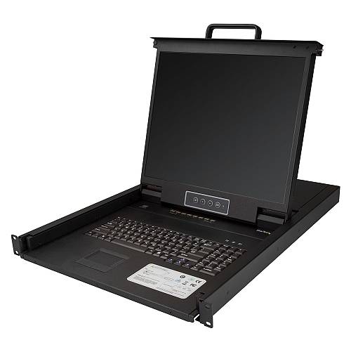 StarTech 8-Port Rackmount KVM Console for Server Rack 48.26cm 19Zoll 1U