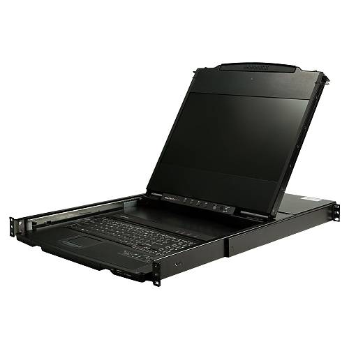 StarTech 43.18cm 17Zoll HD Rackmontage KVM Konsole - DVI und VGA - Kabel enthalten