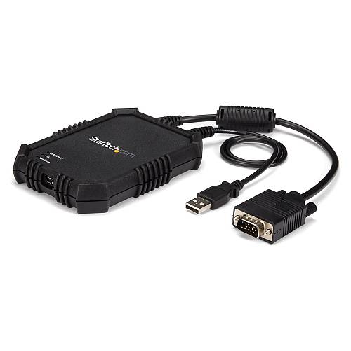 StarTech USB 2.0 KVM Konsole - Mobiler Laptop Crash Cart Adapter mit Datenbertragung und Videoaufnahme