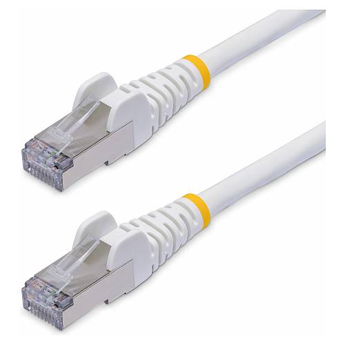 StarTech.com 12m Weißes CAT8 Netzwerkkabel. RJ45 25G/40G LAN Kabel. S/FTP - Patch-Kabel - RJ-45 (M)