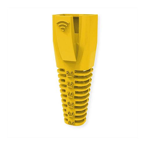 ROLINE Knickschutztlle fr RJ-45. 10 Stck. gelb