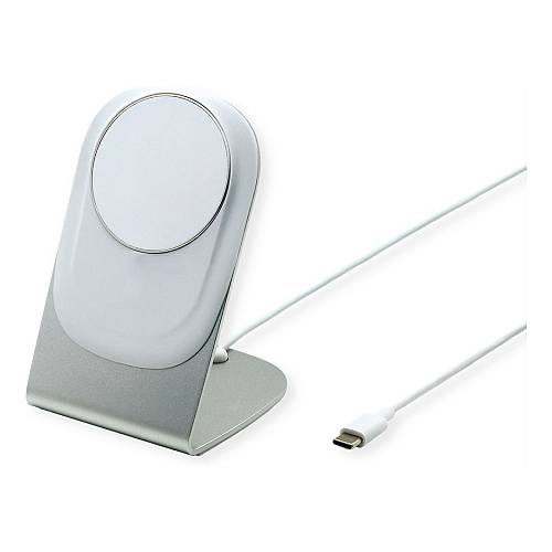 ROLINE Magnet-Induktions-Ladegert mit Standfu fr Mobilgerte. 15W