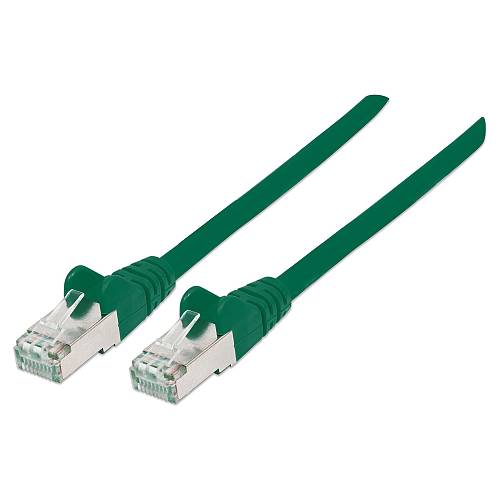 Patchkabel RJ45 S/FTP Cat6 Kupfer LSZH 3.0m grün