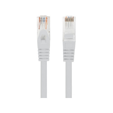 LANBERG Patchkabel CAT.6 UTP LSZH CU 0.5m Fluke Zert. gr