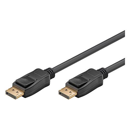 Goobay 1m DisplayPort™-Kabel 1.4. zertifiziert. 32.4 Gbit/s