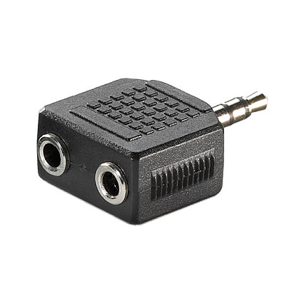 VALUE 3.5mm Adapter 1x ST 2x BU