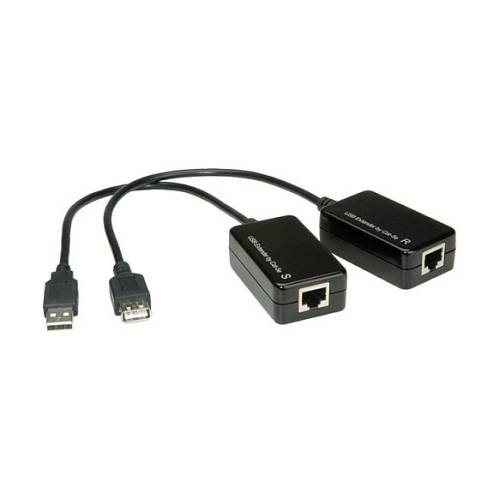 VALUE USB 1.1 Verlngerung ber RJ45. max. 45m