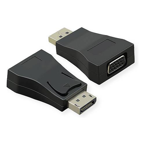 VALUE DisplayPort-VGA Adapter. DP ST - VGA BU. Aktiv