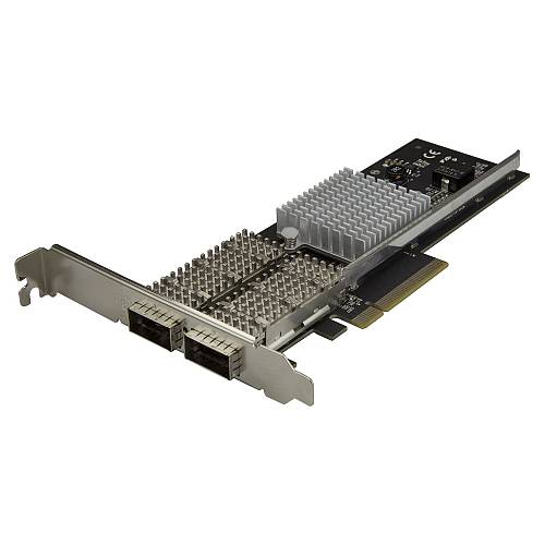 STARTECH.COM Dual-Port QSP+ Server Netzwerkkarte - PCI Express - Intel XL710 Chip - 40G Netzwerk Interface Karte - 40 Gb NIC