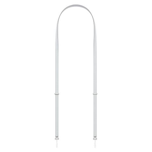 Crossbody Band (hellgrau)