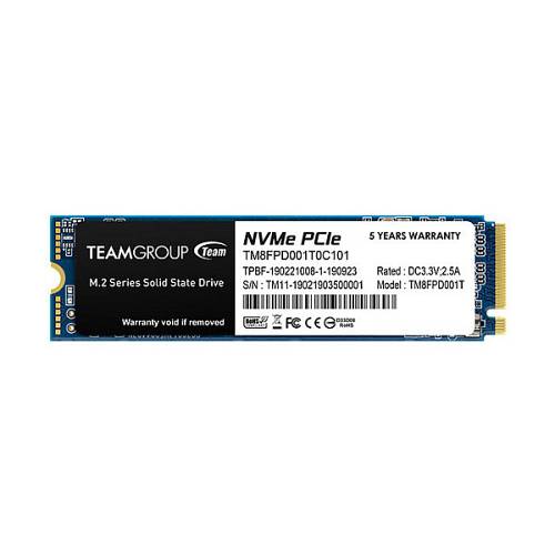 M.2 1TB Team Group MP33 PRO (PCIe 3.0 x4. NVMe 1.3. M.2 2280)