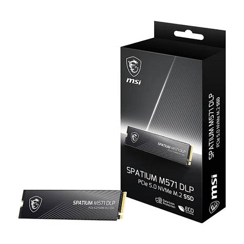 M.2 2TB MSI Spatium M571 (M.2 2280) PCIe Gen5 x4 NVMe