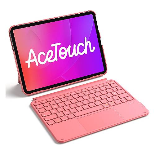 inateck Keyboard iPad 11 iPad Air 4/5Gen Com. QWERTZ red
