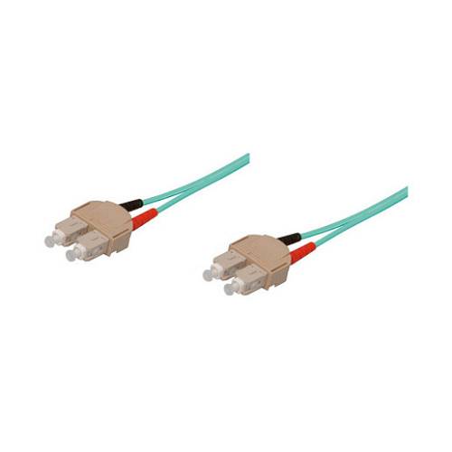 Patchkabel LWL Duplex OM3 (Multimode. 50/125) SC/SC. LSZH. austauschbare Polarität. 0.5m. Good Connections®