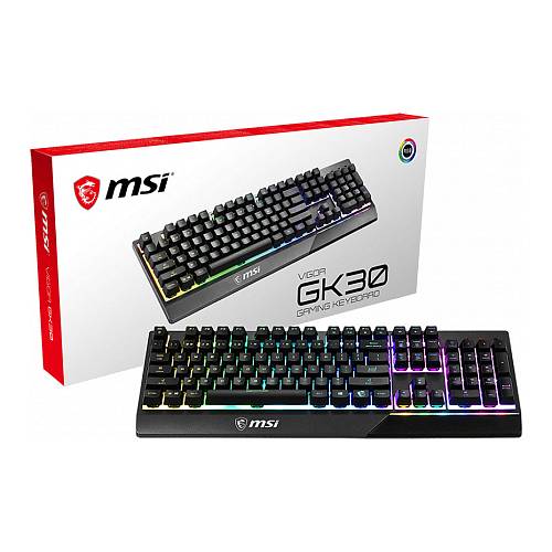 MSI Vigor GK-30 Gaming Keyboard. verkabelt
