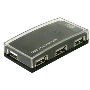 DELOCK HUB USB 2.0 extern 4 Port