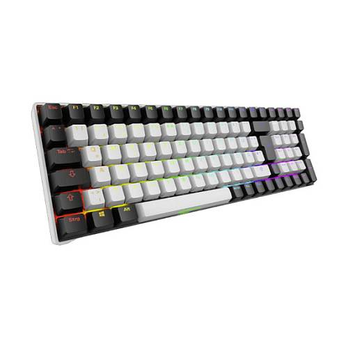 Sharkoon SKILLER SGK50 S2 PBT (schwarz. DE-Layout. Gateron G Pro 3.0 Yellow)