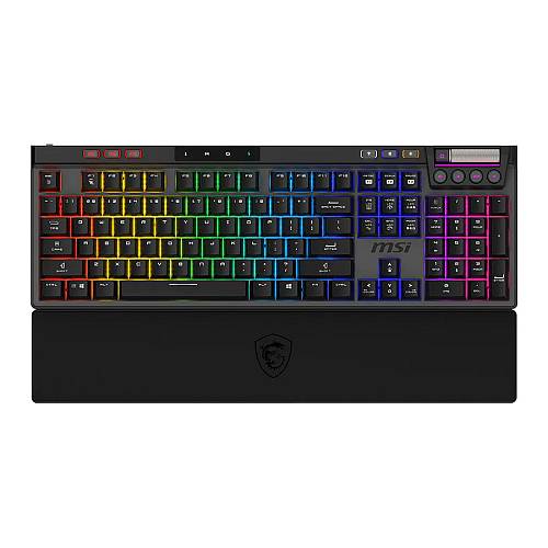 MSI Strike Pro W Silent DE Keyboard DE Black