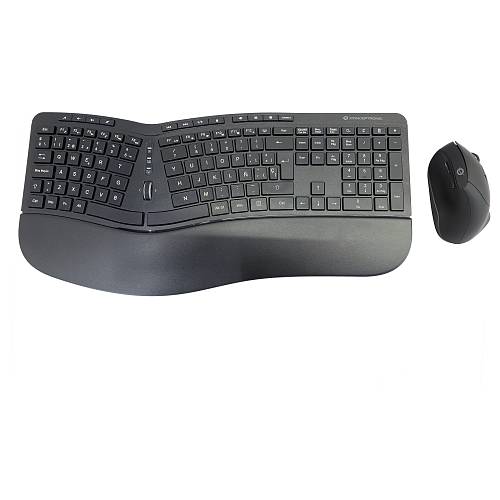 CONCEPTRONIC Wireless Keyboard+Mouse.ergo.Layout spanisch sw