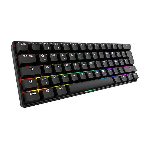 Sharkoon Gaming Tastatur Skiller SGK50S4 Gen2 PBT scw-gel DE
