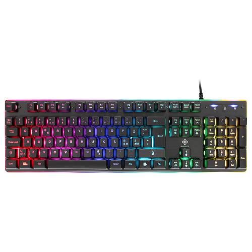 Deltaco Gaming Tastatur DK220 USB. RGB black