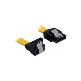 DeLOCK SATA-Kabel (BU-BU) 20cm Serial ATA 150/300/600 Yellow