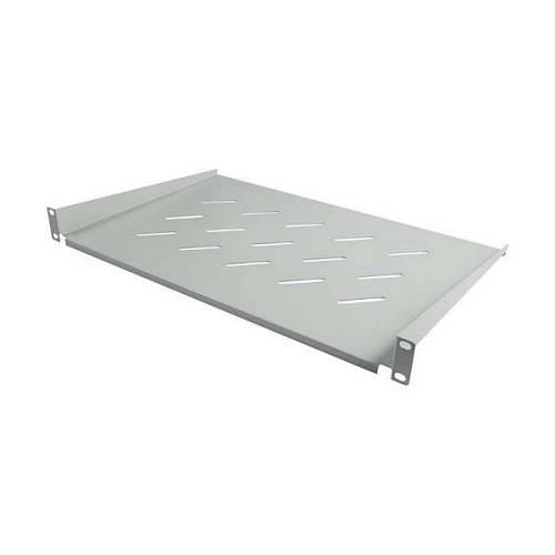 ALLNET Fachboden T148mm/1HE Lichtgrau Frontmontage