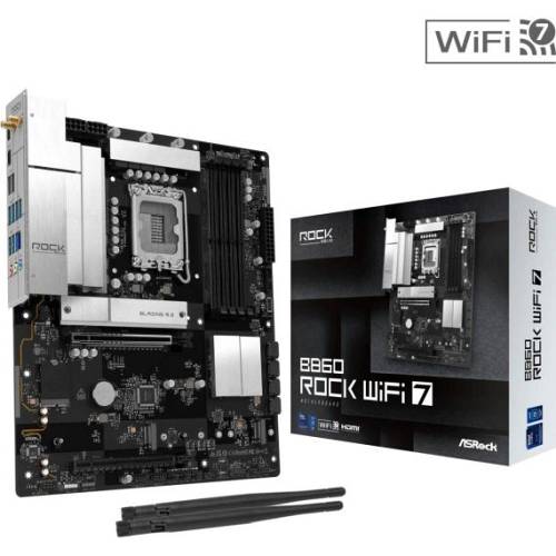 ASRock B860 Rock WiFi7          1851 ATX  HDMI/DP       DDR5