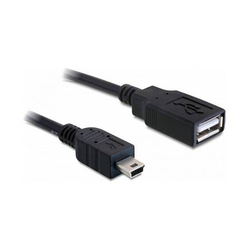 USB 2.0-A Bu > USB mini St 0.5m Del