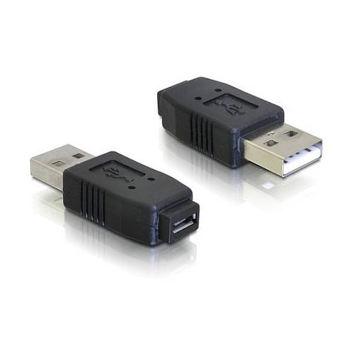 Delock USB-Adapter - USB (M) bis Mikro-USB Typ AB (W)