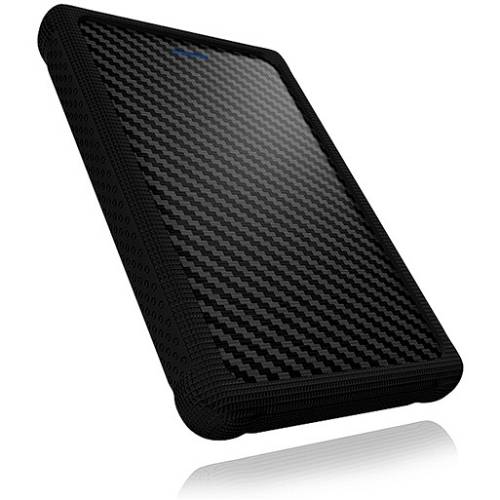 2.5 6cm 1xSATA 2.5 zu 1xUSB 3.0 Host. schraubenlos. Silicon Schutzhülle ICY BOX