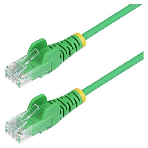 STARTECH.COM 1.5m Grunes Schlankes CAT6-Ethernet-Kabel Snagless RJ45 LSZH 28AWG Reines Kupfer Patchkabel/Netzwerkkabel