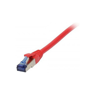 Synergy21 Patchkabel RJ45. CAT6A 500Mhz. 7.5m. rot. S-STP(S/FTP). TPE/LSZH(Superflex). AWG26.