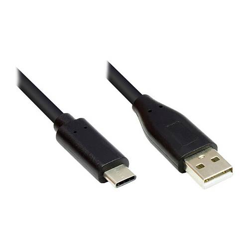 Good Connections USB2.0 Kabel A-C schw. 2m