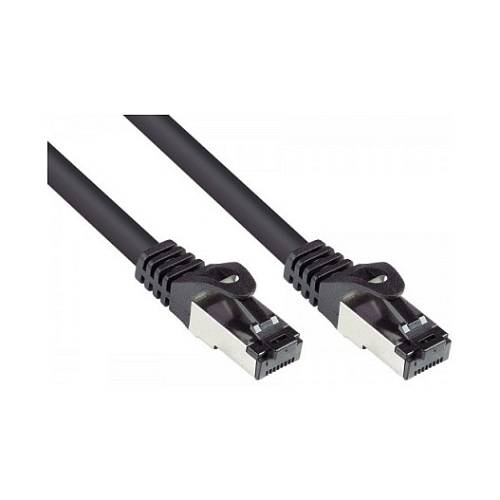 Good Connections Cat.6A Patchkabel PUR S/FTP HF schwarz 15m