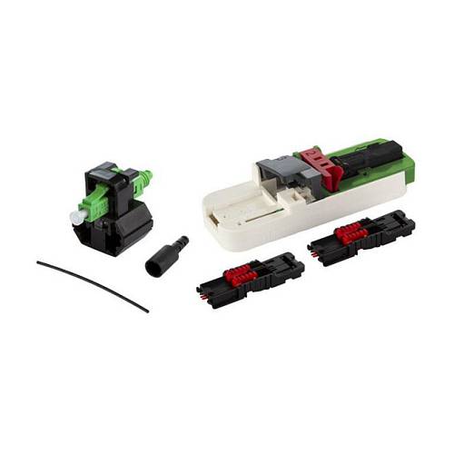 METZ CONNECT OpDAT LWL Starterset WKZ-Set + 20x FAST Stecker fr LC APC Ader