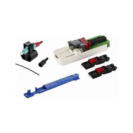 METZ CONNECT OpDAT LWL Starterset WKZ-Set + 20x FAST Stecker fr SC UPC Ader