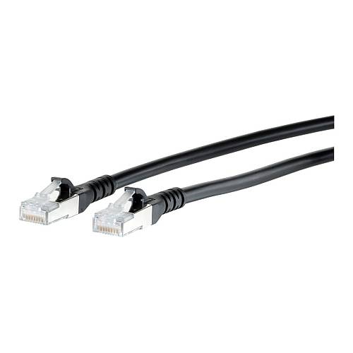 METZ CONNECT Patchcable Cat.6A AWG 26 LSOH schwarz 40m