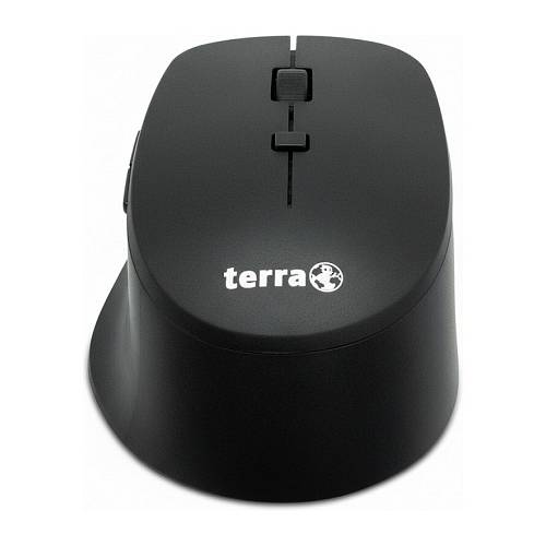 TERRA Mouse 4000 Wireless Silent USB black 6-Tasten Maus. für Rechtshänder
