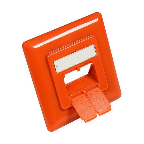 Good Connections Zentralstück 50x50mm+Rahmen 80x80mm orange