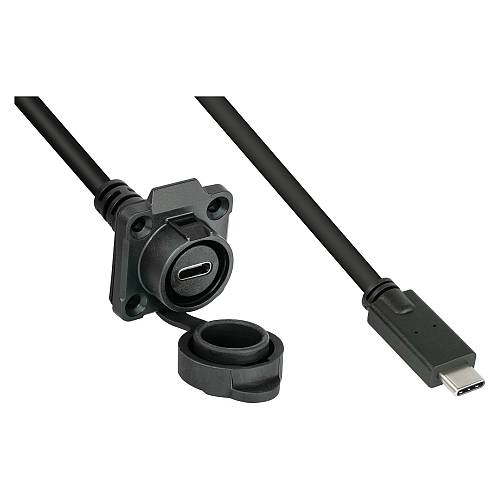 Good Connections Industrie-Einbauverlängerung S1 - USB 0.5m