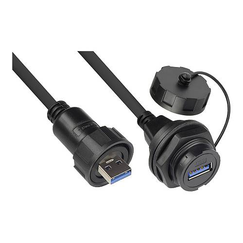 Good Connections Industrie-Einbauverlängerung S4-USB 3.0 1m