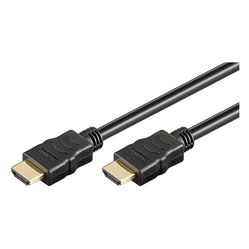 Goobay 3m HDMI Kabel mit Ethernet. 4K (2160p). vergoldete Kontakte