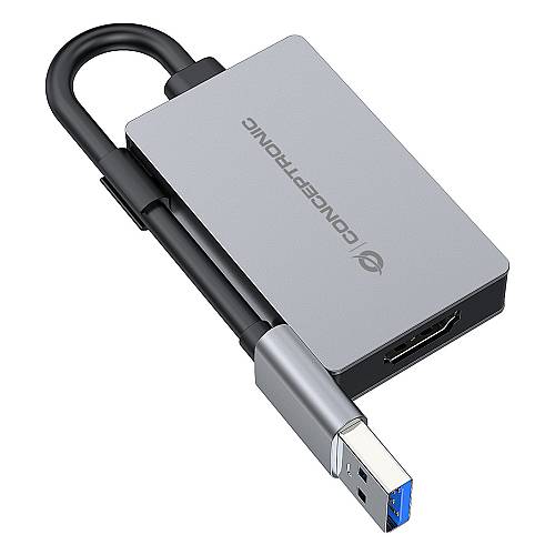 CONCEPTRONIC Adapter USB-A3.2->HDMI1.4 1080/60Hz 0.16m gr