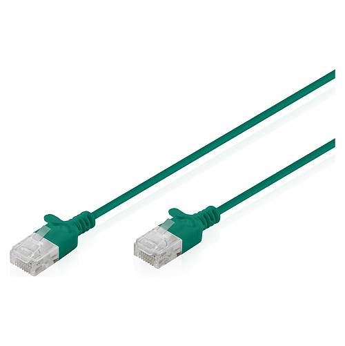 CAT 6 U-UTP Slim Patchkabel. 1.5 m. Grün